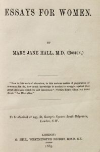 Mary Jane Hall Williams